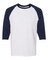 Gildan® Heavy Cotton Raglan Crewneck Three-Quarter Sleeve T-Shirt
